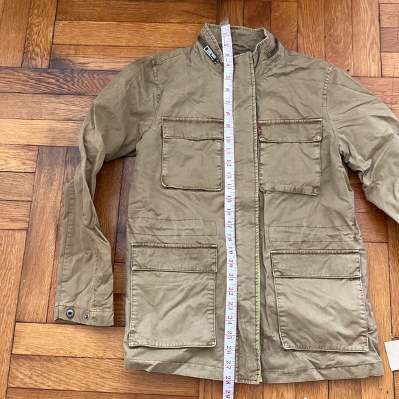 Levi’s women Olive Green Jacket Small - Picture 10 of 10